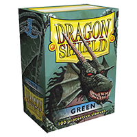 Dragon Shield Green Classic 100 sleeves Standard Size - OutpostGaming - Stay Safe